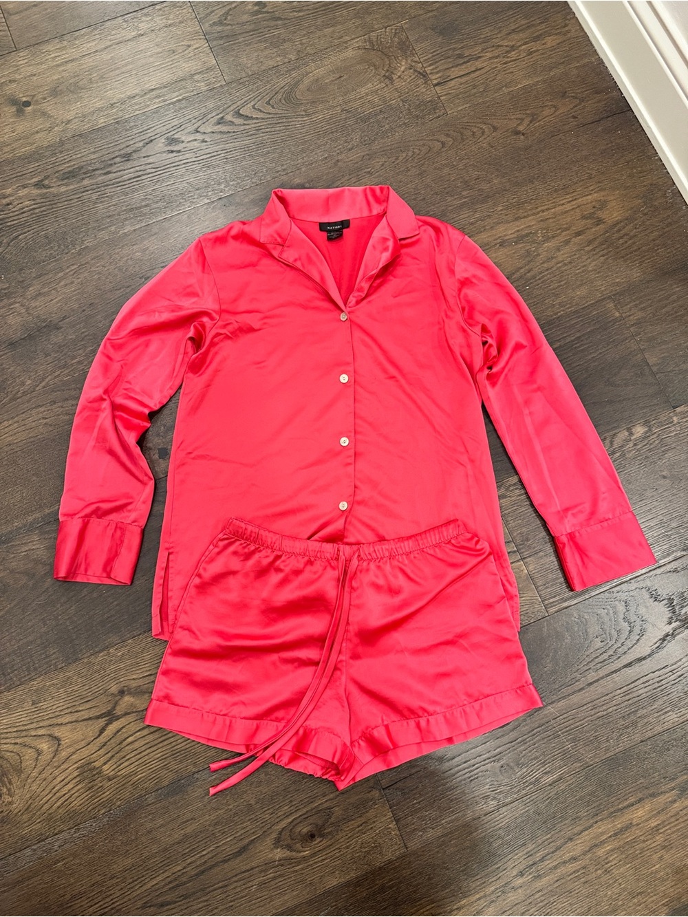 Natori long sleeve pajama set